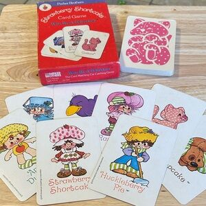 Vintage Strawberry Shortcake Card Game by Parker Brothers